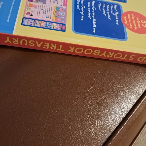 Peppa Pig Sound Storybook Treasury - Blue Works Great Slight Damage - Picture 4 of 6